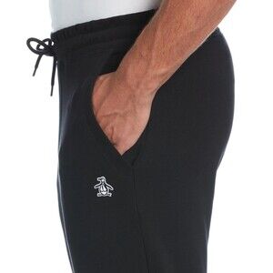 Original Penguin Sticker Pete Sweatpants Men's Fleece Track Joggers XS Preppy